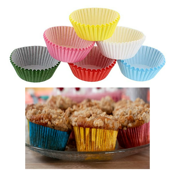12pcs Cupcake Wrapper Paper Cake Liner Muffin Baking Cups Weeding Party Dessert